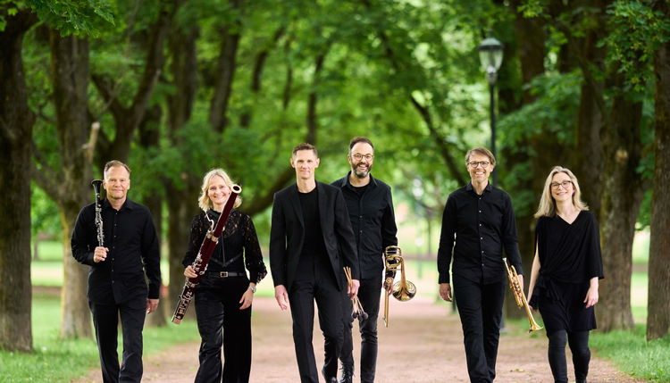 F.v: Fredrik Fors, Linn Cecilie Ringstad, Heming Valebjørg, Audun Breen, Brynjar Kolbergsrud og Birgitte Volan Håvik